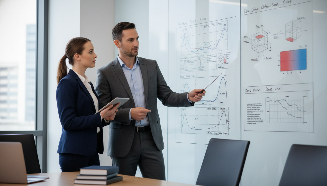 Medical resident and faculty discussing radiation oncology residency fit Medical resident and faculty discussing radiation oncology residency fit - US citizen IMG for Pre-Match Communication for US