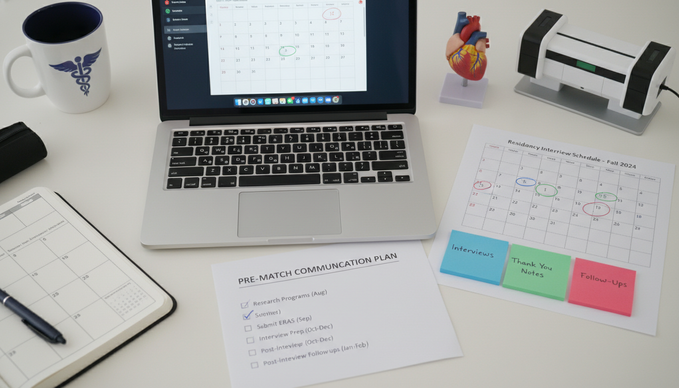 Timeline planning for residency match and pre-match communication Timeline planning for residency match and pre-match communication - US citizen IMG for Pre-Match Communication for US Citizen