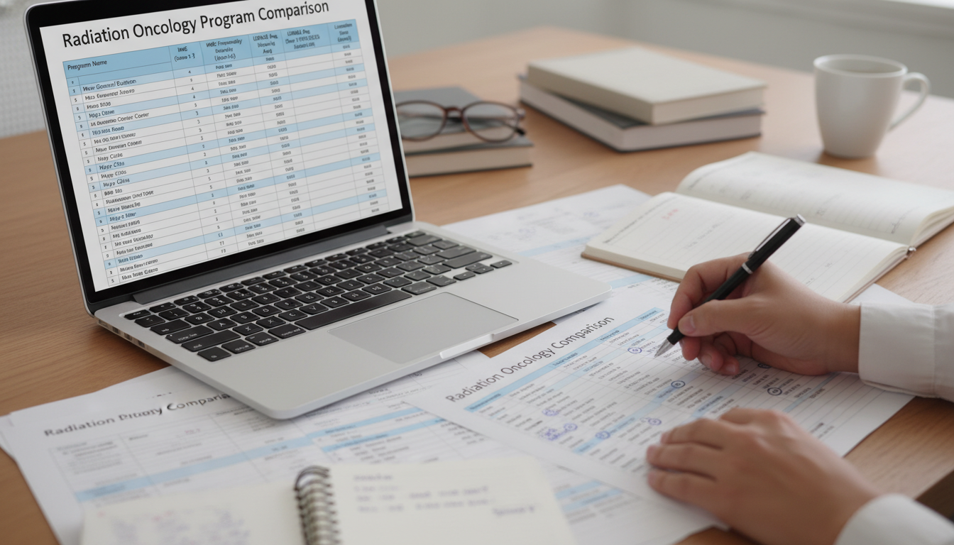 Spreadsheet comparing radiation oncology residency programs Spreadsheet comparing radiation oncology residency programs - US citizen IMG for How to Research Programs for US Citizen IMG