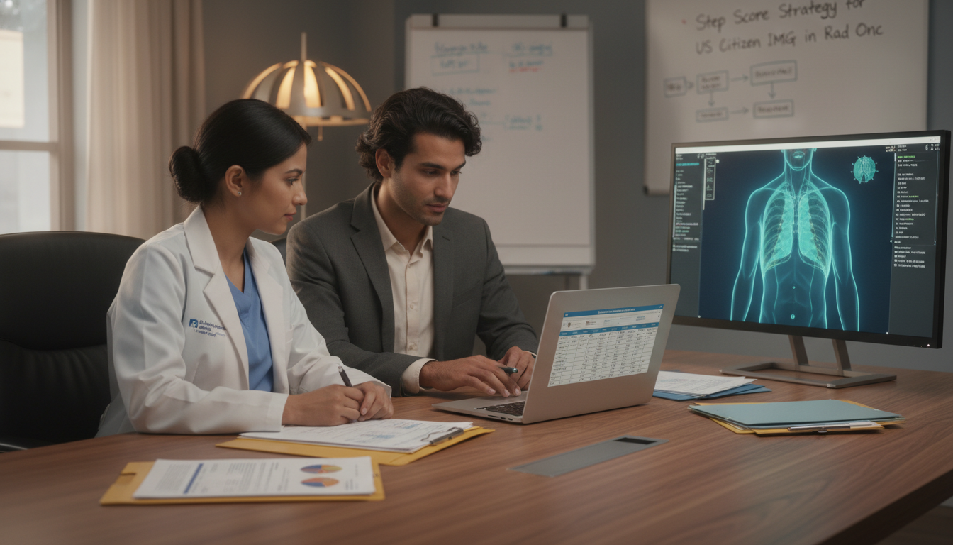 Radiation oncology resident mentoring an international medical graduate about residency applications - US citizen IMG for Ste