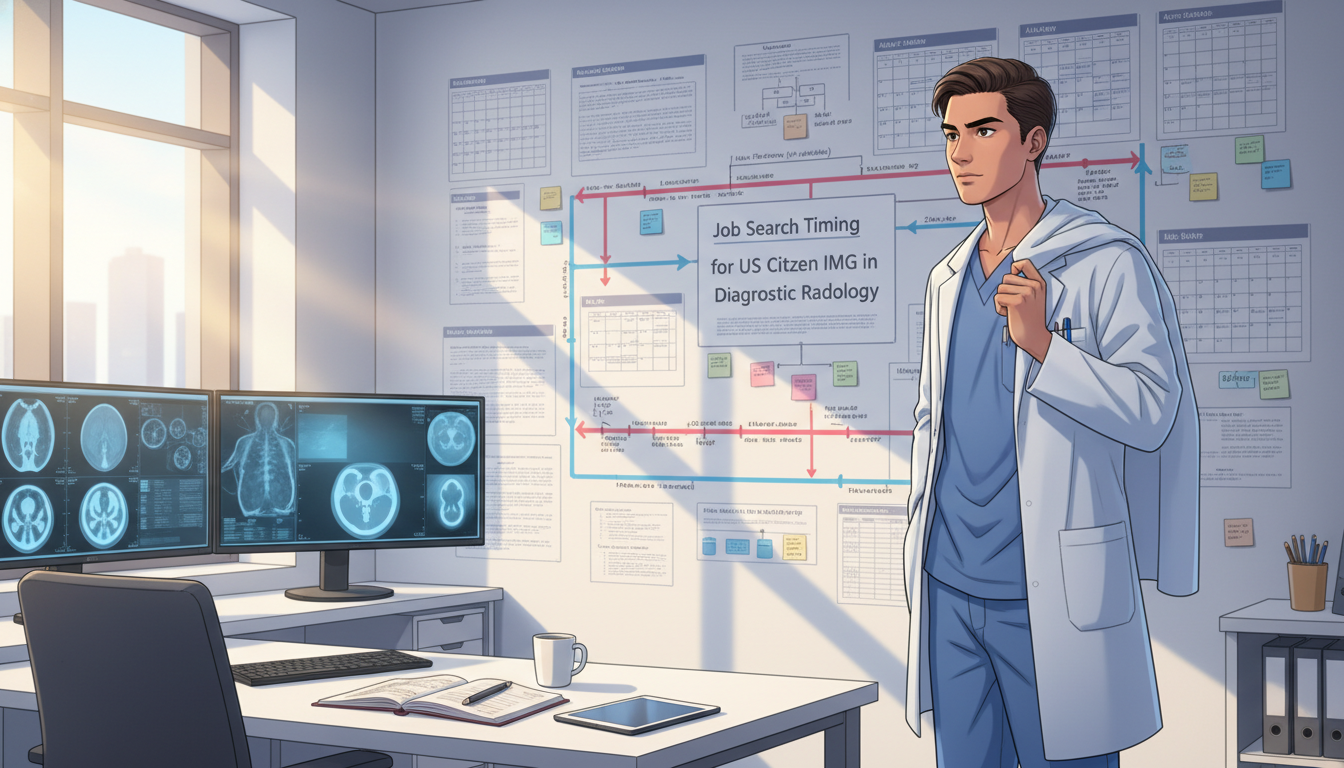 Essential Job Search Timing Guide for US Citizen IMGs in Radiology