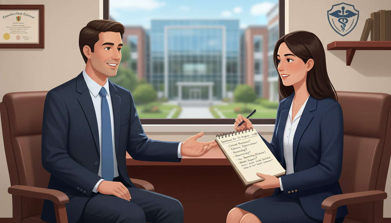 Residency interview day discussion between program director and US citizen IMG - US citizen IMG for Questions to Ask Programs