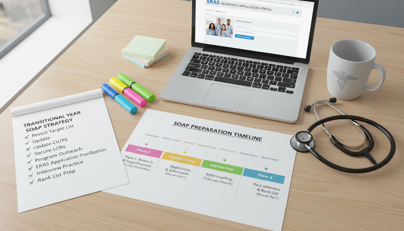 Timeline and checklist for SOAP preparation for transitional year residency - US citizen IMG for SOAP Preparation for US Citi