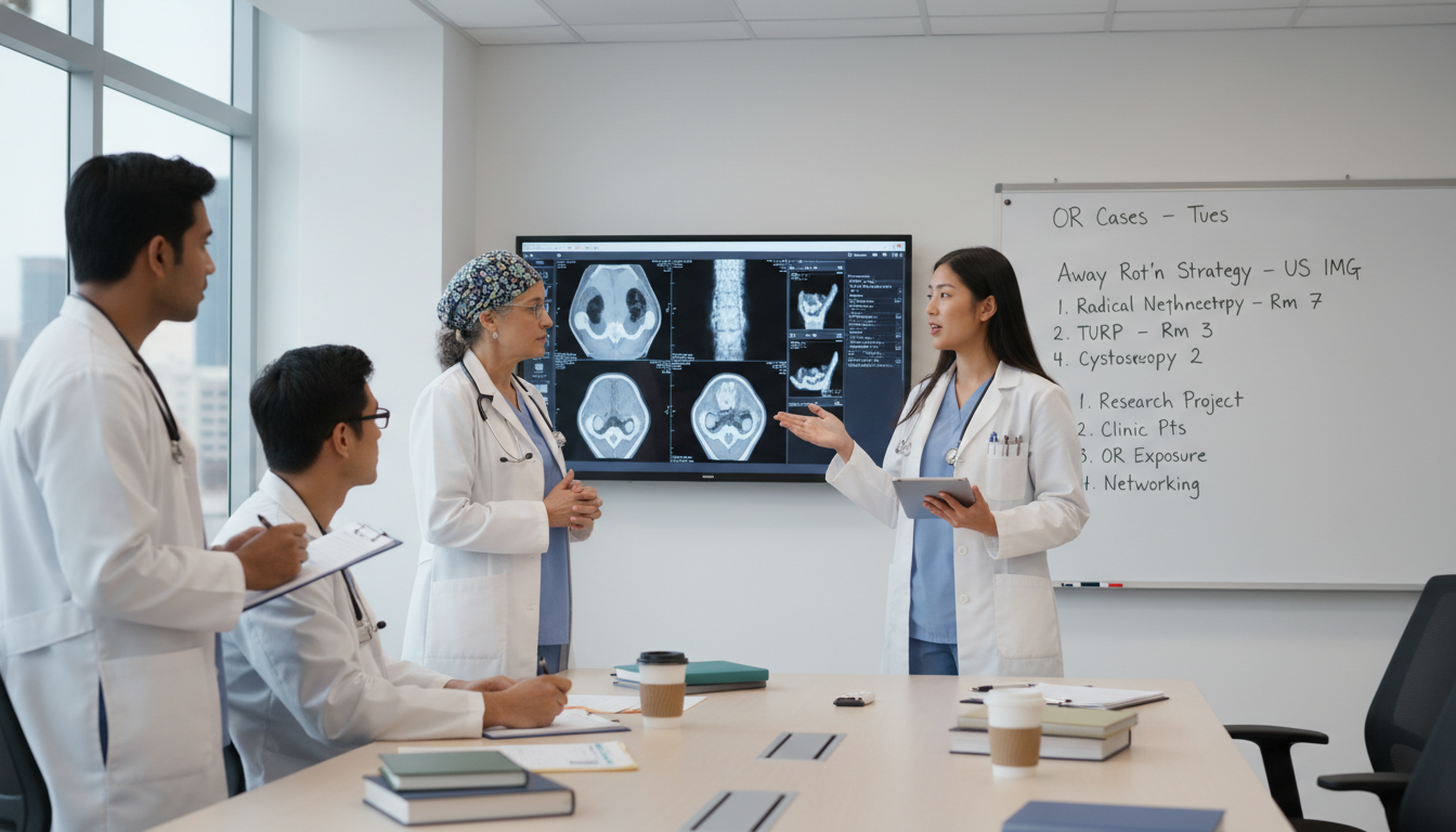 US citizen IMG presenting urology case during away rotation US citizen IMG presenting urology case during away rotation - US citizen IMG for Away Rotation Strategy for US Citizen IMG in