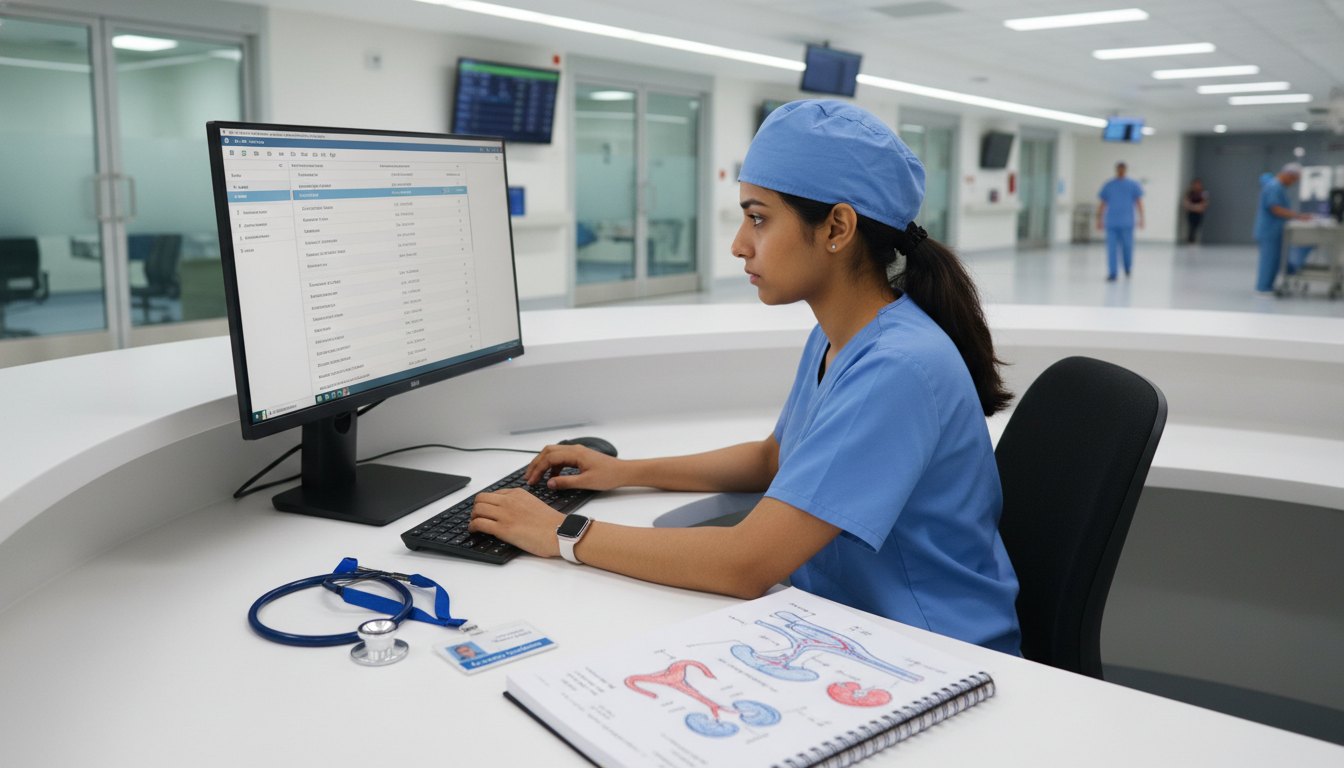 Urology resident logging surgical cases after operating room day - US citizen IMG for Case Volume Evaluation for US Citizen I