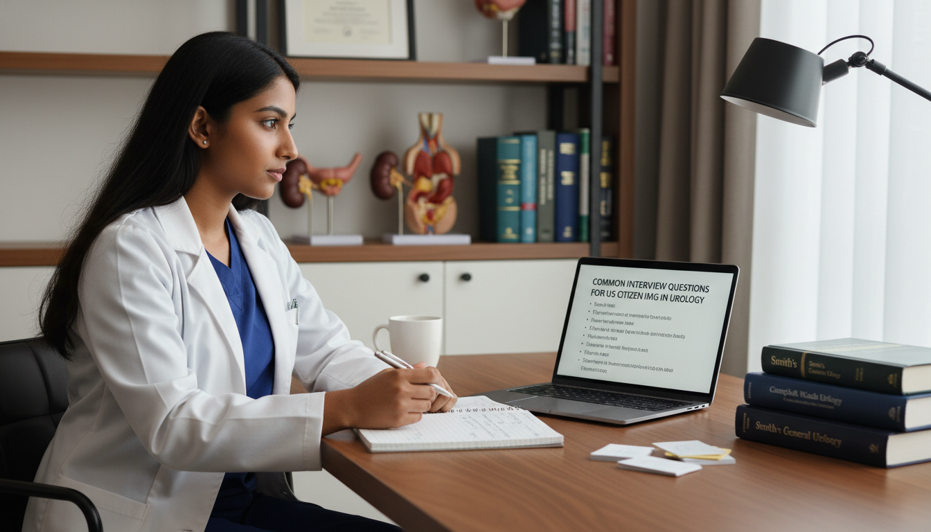 Urology residency applicant preparing for interview - US citizen IMG for Common Interview Questions for US Citizen IMG in Uro