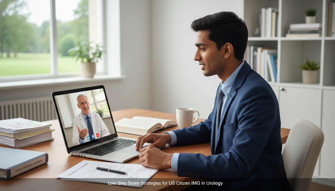 Urology residency interview preparation for US citizen IMG with low scores - US citizen IMG for Low Step Score Strategies for