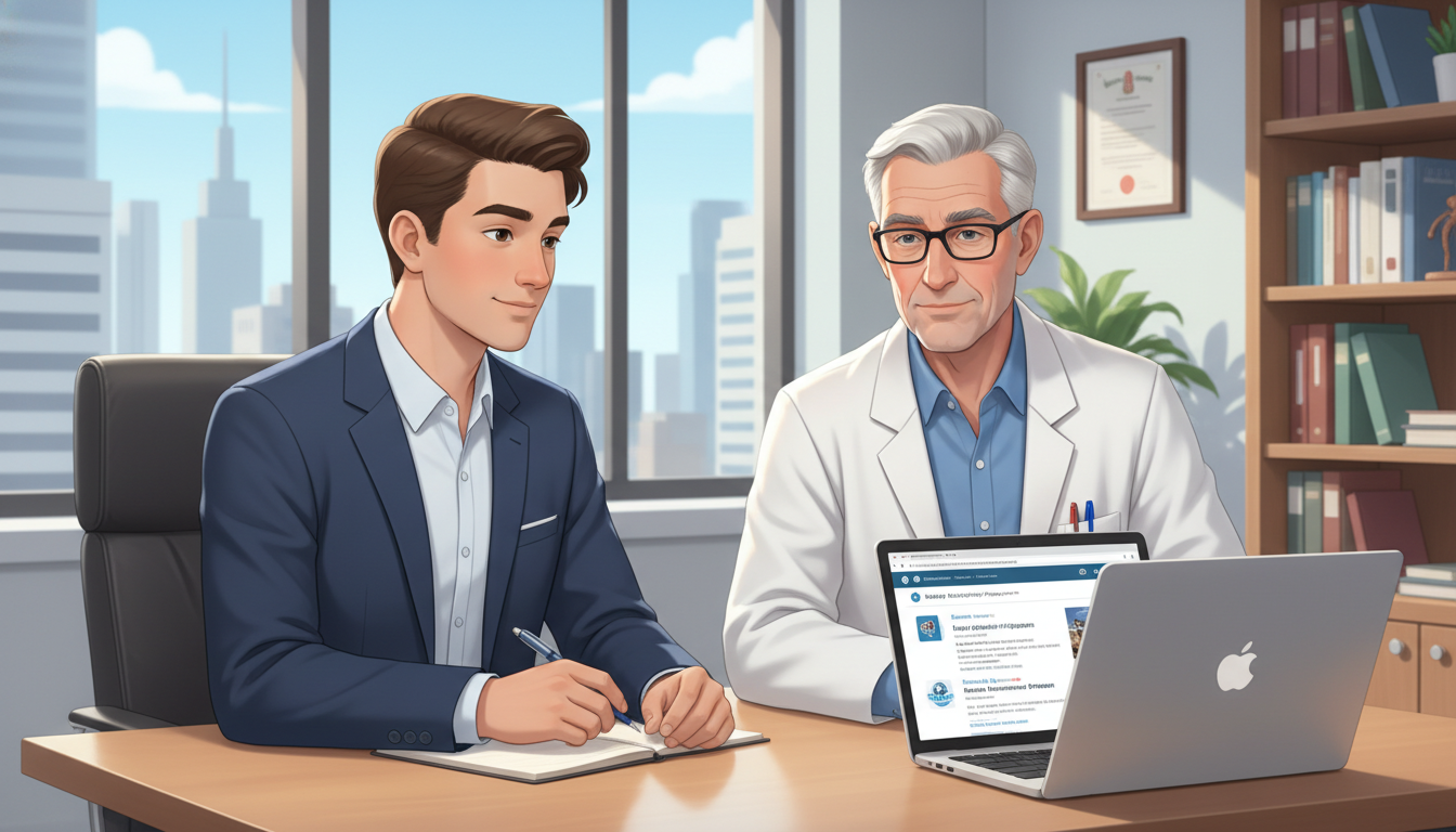 US citizen IMG speaking with a mentor about urology residency choices US citizen IMG speaking with a mentor about urology residency choices - US citizen IMG for How to Research Programs for US Ci