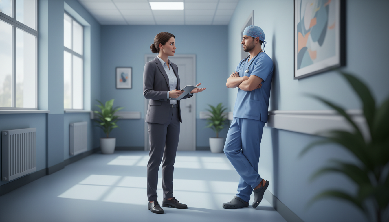 Urology applicant discussing program concerns with a current resident Urology applicant discussing program concerns with a current resident - US citizen IMG for Resident Turnover Warning Signs fo