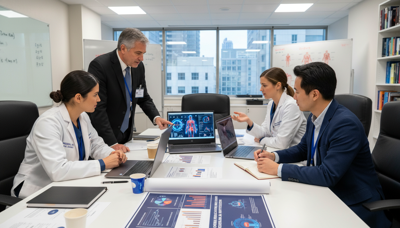 Vascular surgery research meeting with an IMG student Vascular surgery research meeting with an IMG student - US citizen IMG for CV Building for US Citizen IMG in Vascular Surgery