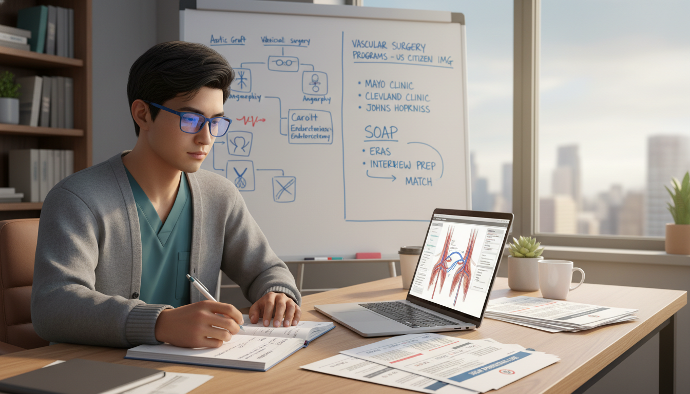 Essential SOAP Preparation Guide for US Citizen IMGs in Vascular Surgery