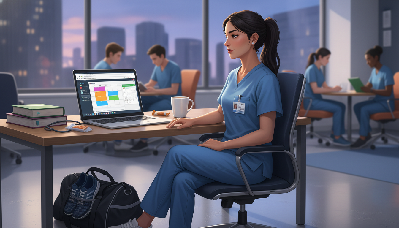 Vascular surgery resident studying and planning schedule for better balance Vascular surgery resident studying and planning schedule for better balance - US citizen IMG for Work-Life Balance Assessment