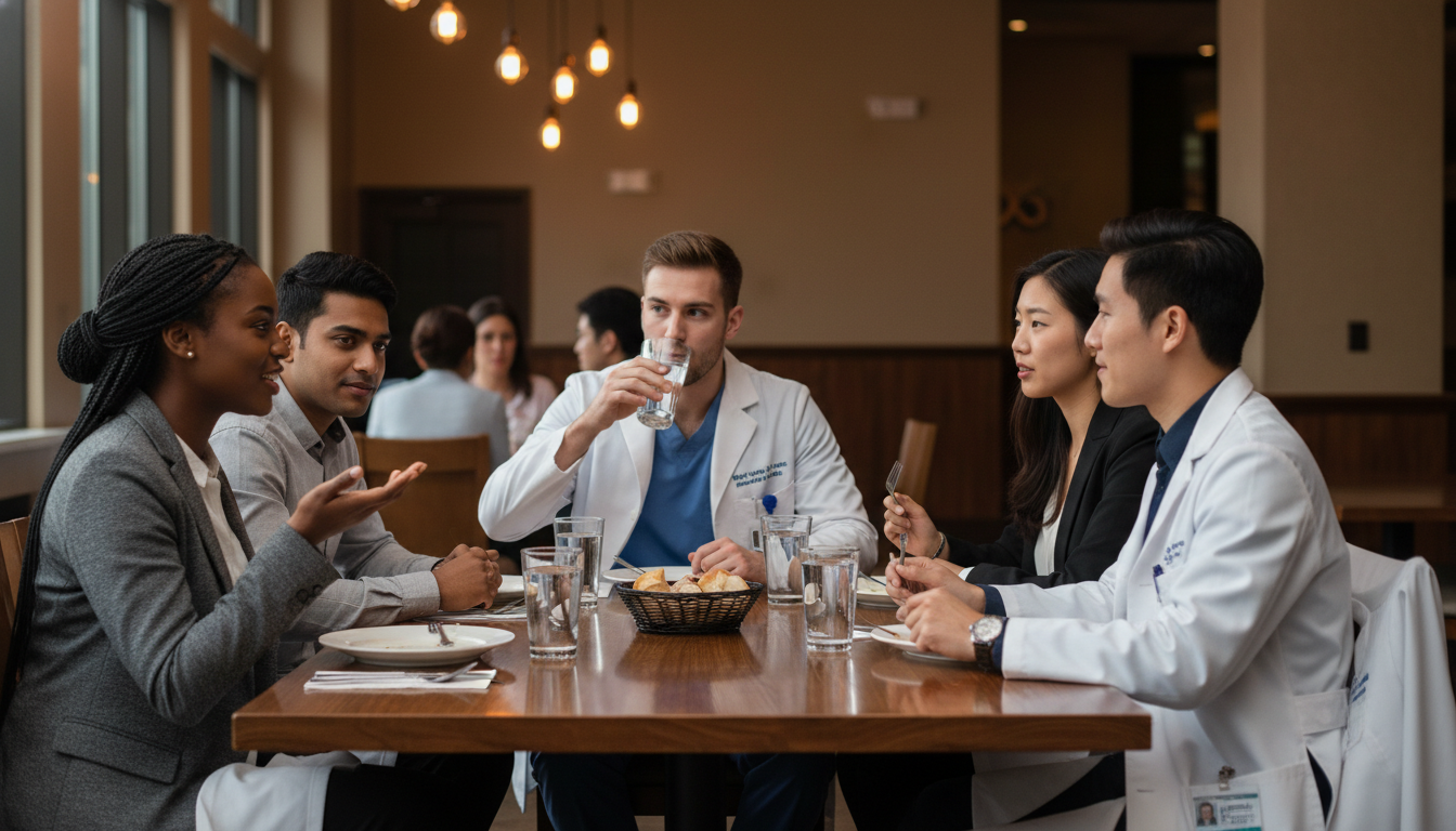 Essential Pre-Interview Dinner Etiquette Tips for Caribbean IMGs