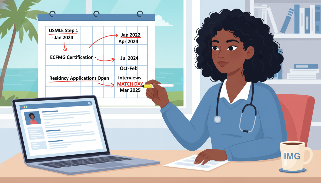 Caribbean IMG aligning ECFMG milestones with residency match strategy Caribbean IMG aligning ECFMG milestones with residency match strategy - Caribbean medical school residency for ECFMG Certific