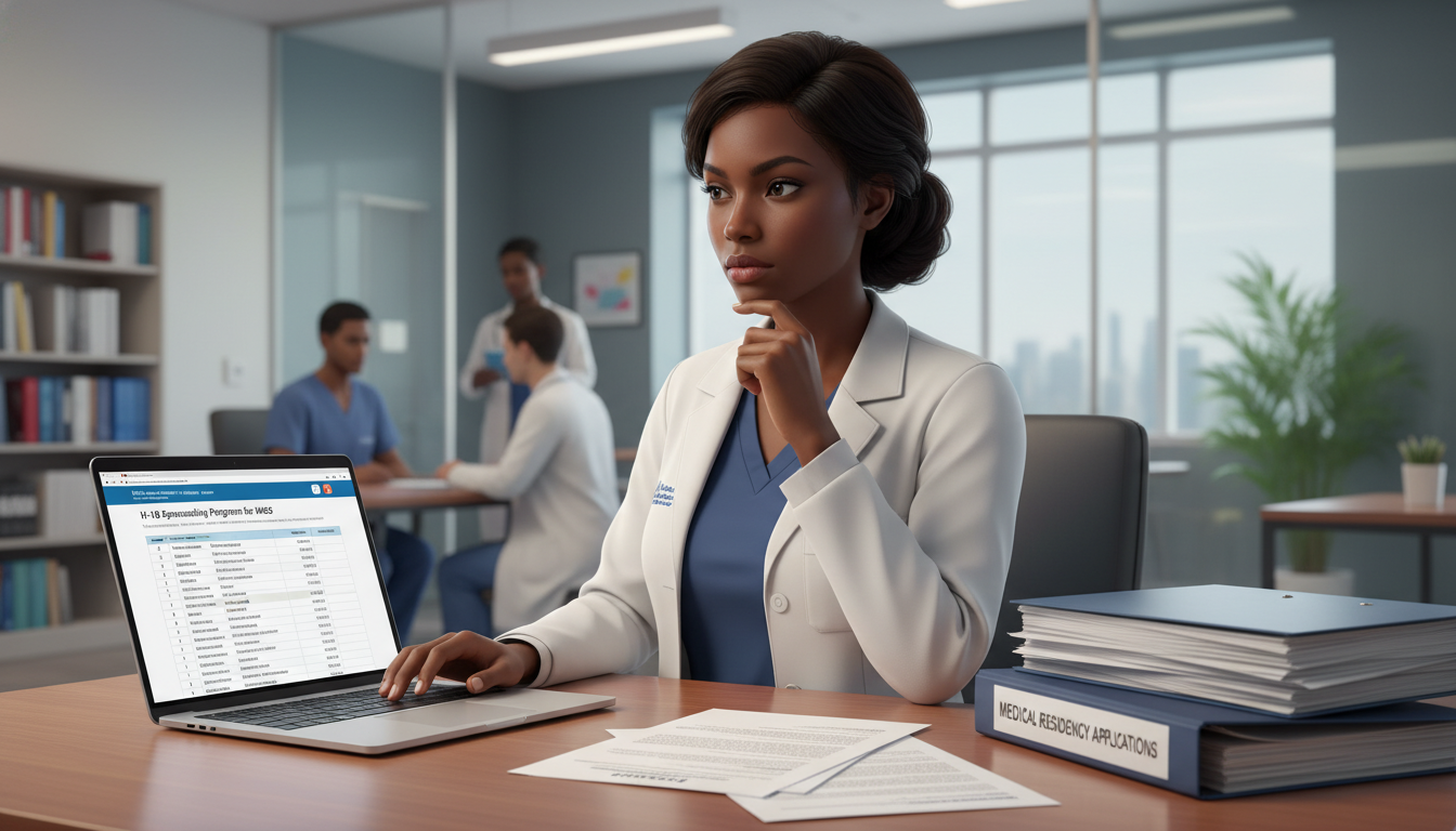 H-1B Sponsorship Strategies for Caribbean IMGs to Secure Residency