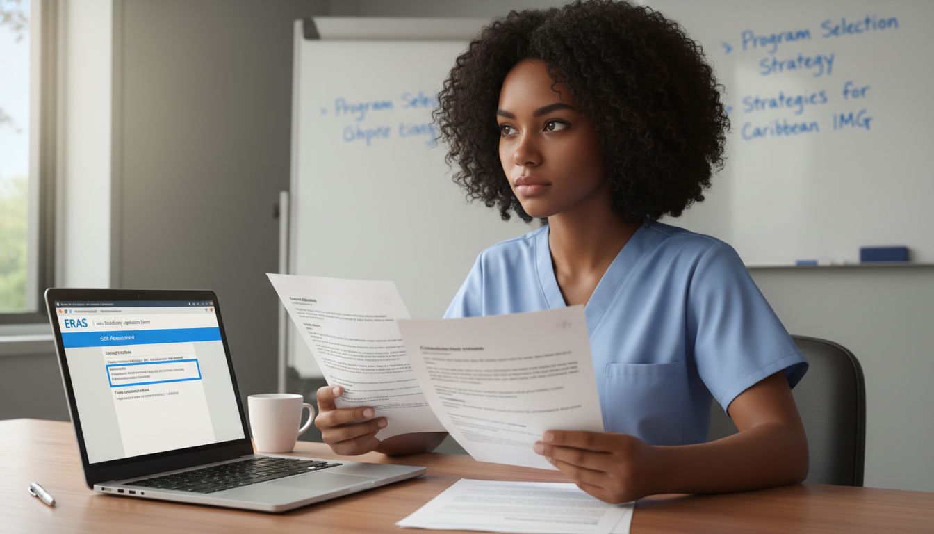 Caribbean IMG assessing their residency application profile - Caribbean medical school residency for Program Selection Strate