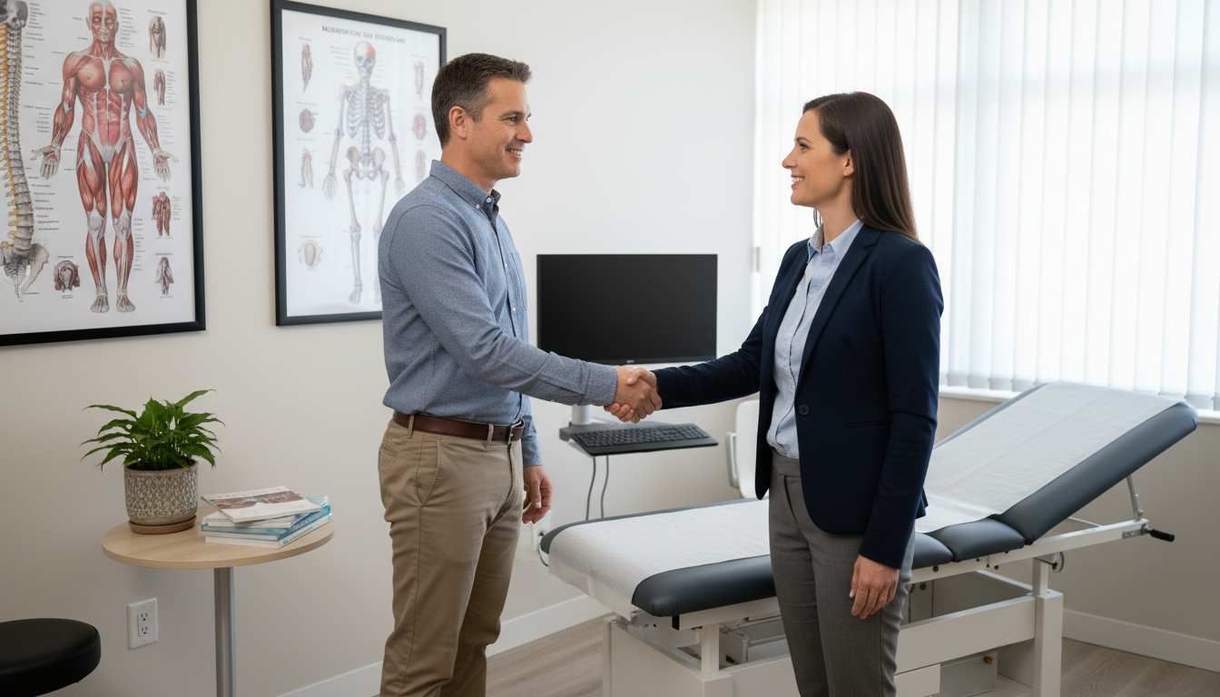 DO physician in private practice setting with patients DO physician in private practice setting with patients - DO graduate residency for Academic vs Private Practice Strategies fo