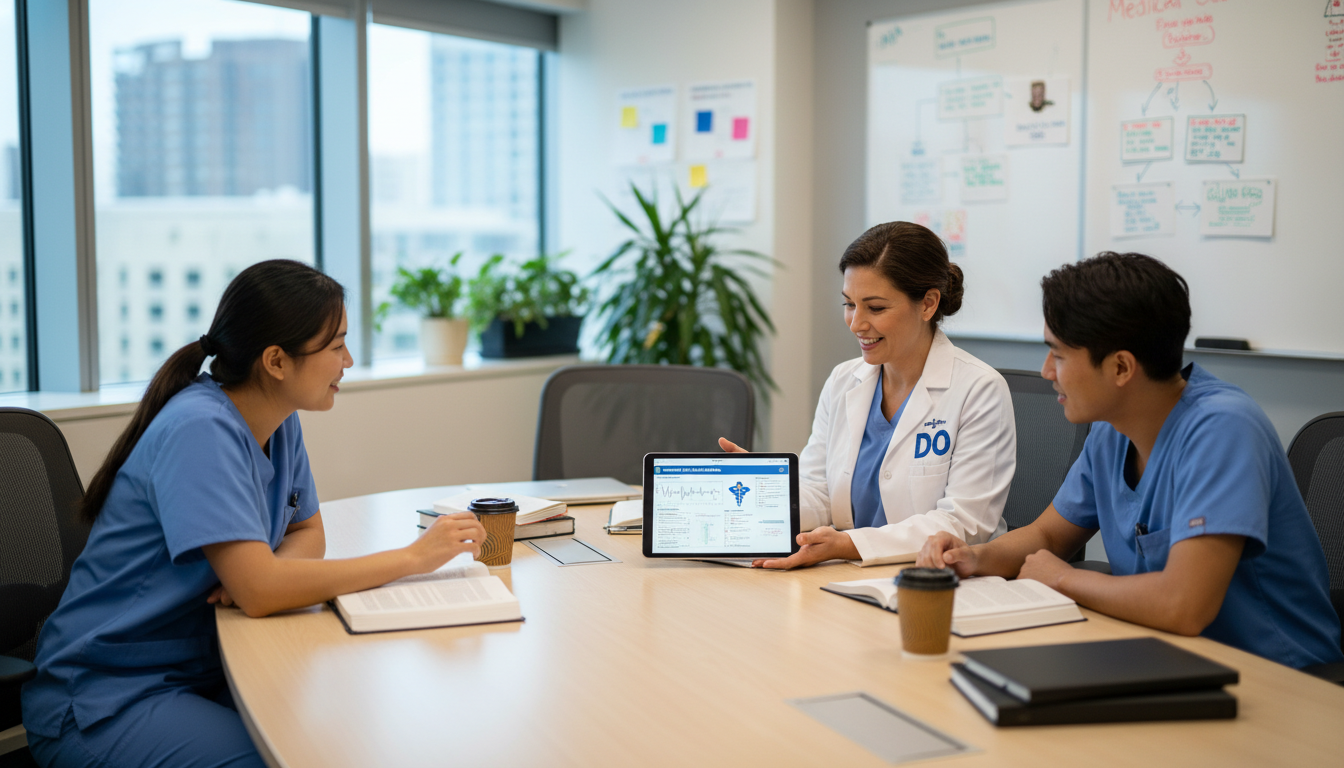 Chief resident mentoring junior osteopathic residents Chief resident mentoring junior osteopathic residents - DO graduate residency for Chief Resident Path Strategies for DO Gradu