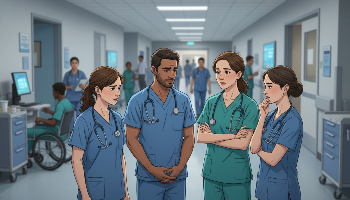 Residents discussing residency culture and workload Residents discussing residency culture and workload - DO graduate residency for Identifying Malignant Programs Strategies for