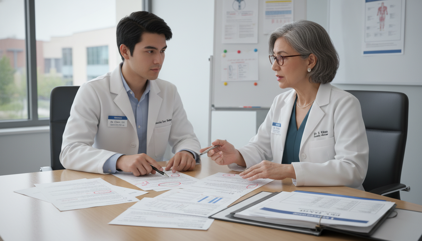 DO graduate meeting with advisor to review residency application red flags DO graduate meeting with advisor to review residency application red flags - DO graduate residency for Addressing Red Flags S