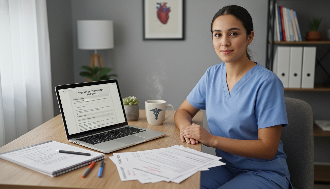 IMG preparing a professional residency letter of intent template - IMG residency guide for Letter of Intent Strategies for In