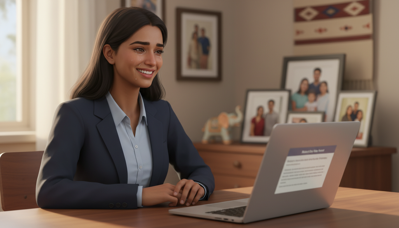 International medical graduate opening Match Day results on laptop International medical graduate opening Match Day results on laptop - IMG residency guide for Match Day Guide Strategies for I