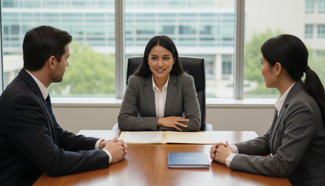 International medical graduate in a residency interview discussing past academic challenges International medical graduate in a residency interview discussing past academic challenges - IMG residency guide for Academi