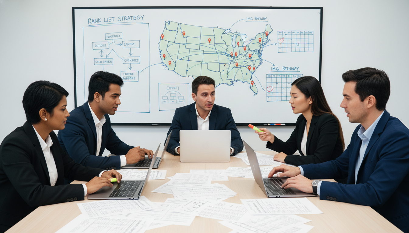 Residency Rank List Strategies for International Medical Graduates (IMGs)