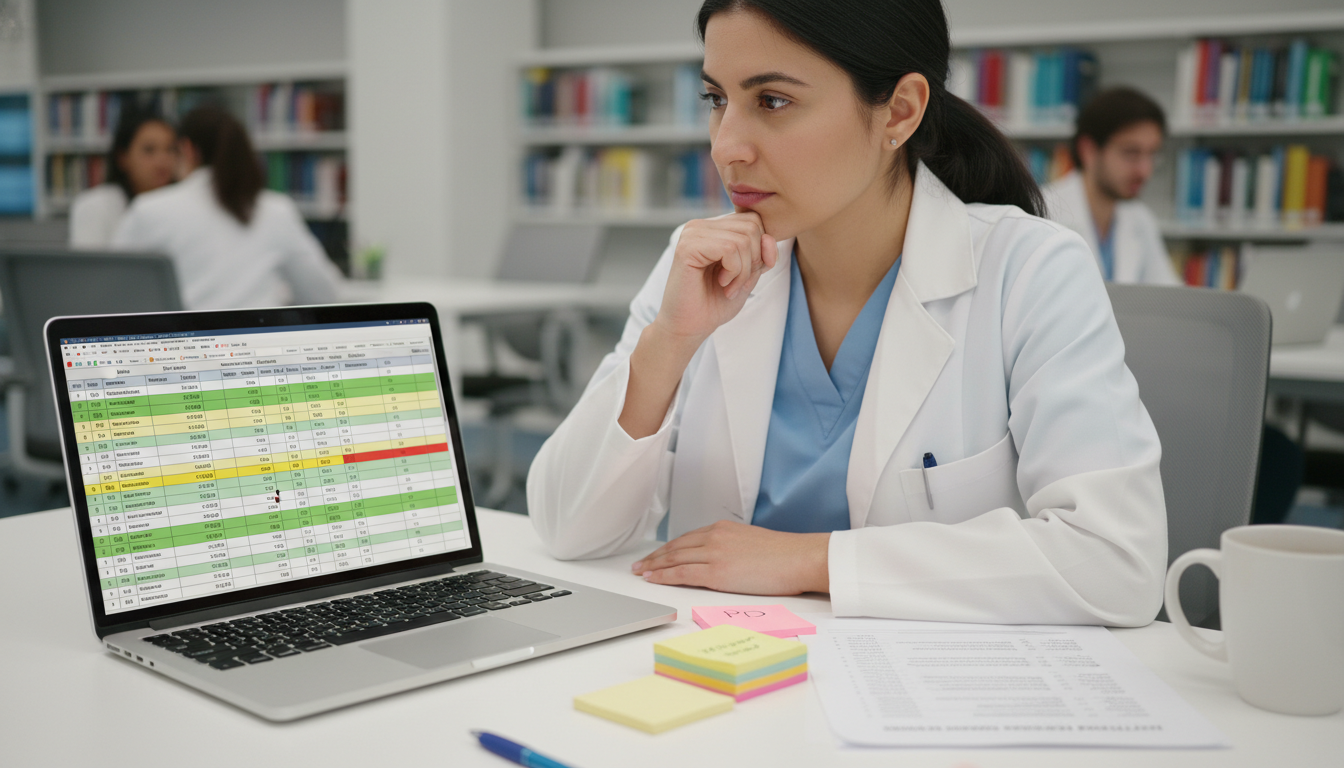 International medical graduate comparing residency programs using a spreadsheet International medical graduate comparing residency programs using a spreadsheet - IMG residency guide for Rank List Strategy