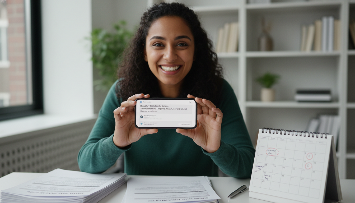 IMG celebrating residency interview invitation after signaling - IMG residency guide for Signaling & Preference System Strate