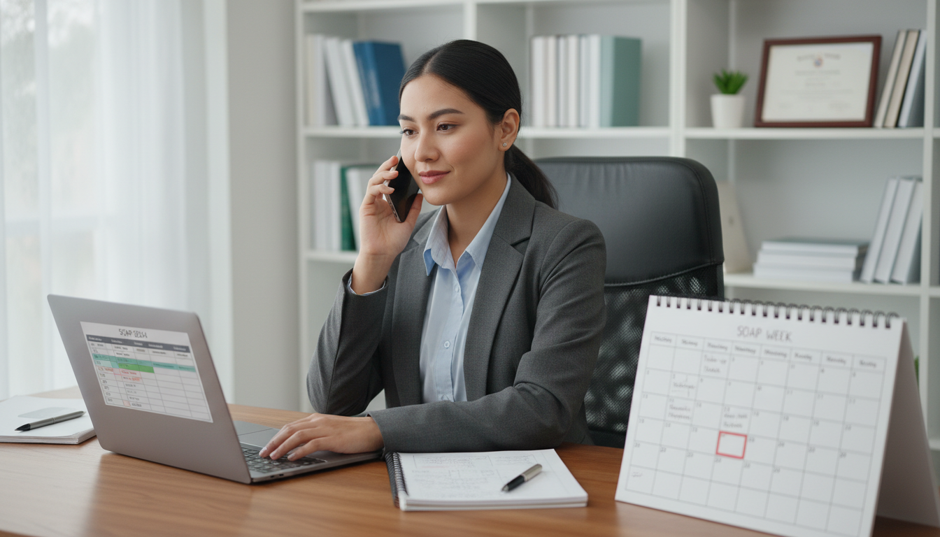 IMG answering SOAP-related phone interview from residency program - IMG residency guide for SOAP Preparation Strategies for I