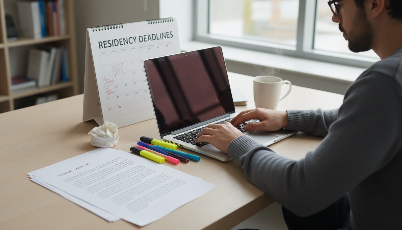 MD graduate crafting dual personal statements for residency applications MD graduate crafting dual personal statements for residency applications - MD graduate residency for Backup Specialty Plannin