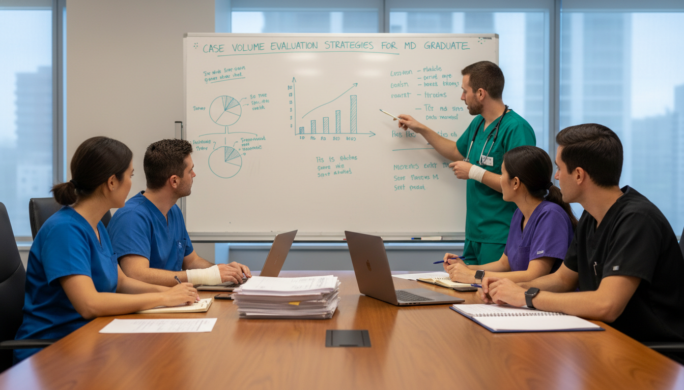 Multi-specialty case volume discussion among residents Multi-specialty case volume discussion among residents - MD graduate residency for Case Volume Evaluation Strategies for MD G