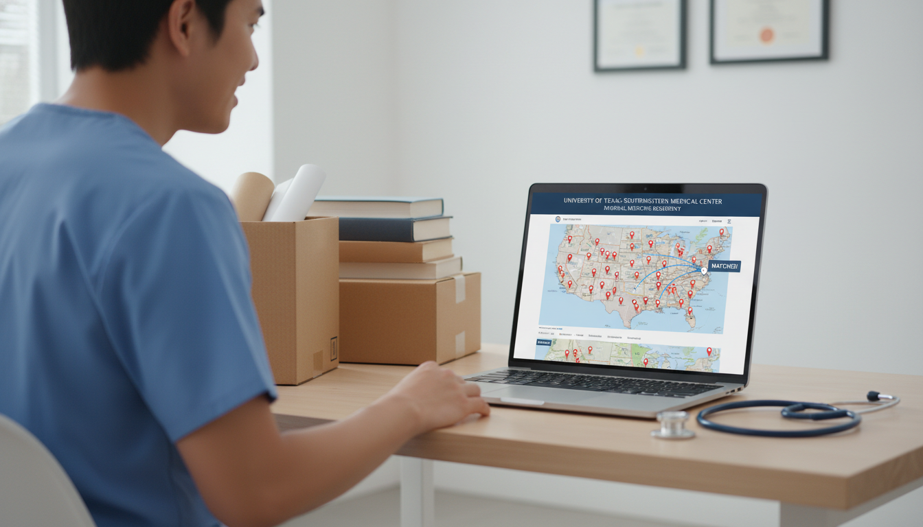 New resident planning move after Match Day - MD graduate residency for Match Day Guide Strategies for MD Graduate