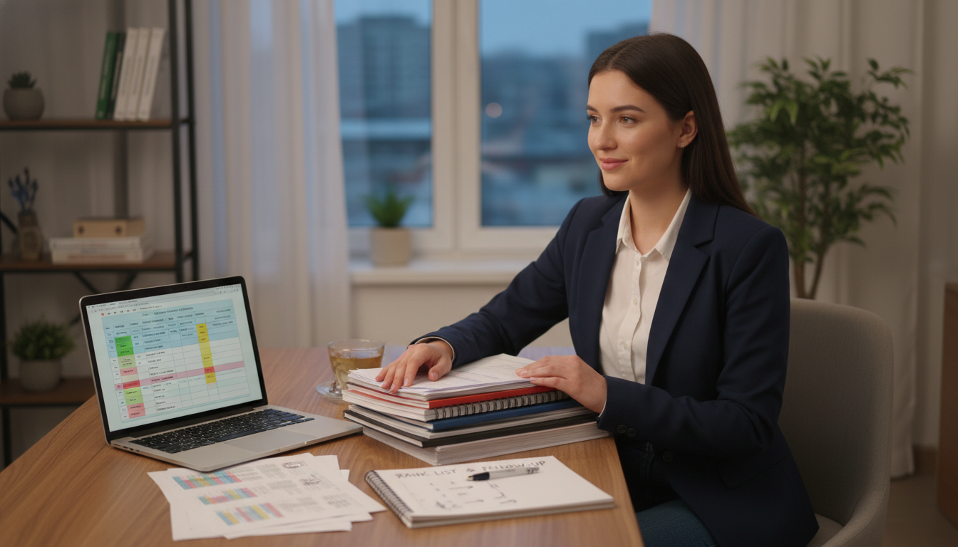 MD graduate preparing a ranked list and planning final follow-up messages MD graduate preparing a ranked list and planning final follow-up messages - MD graduate residency for Thank You Notes & Follo