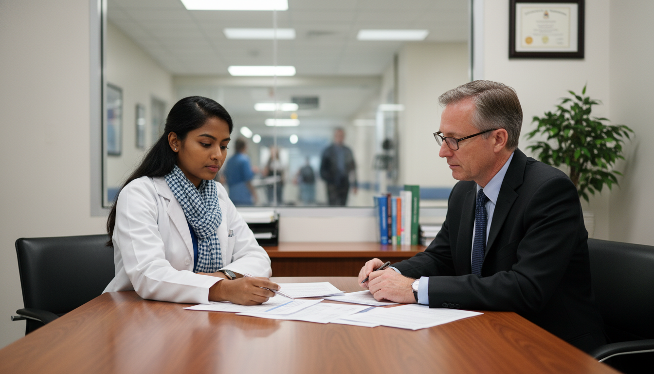 International resident physician meeting with program director International resident physician meeting with program director - non-US citizen IMG for Identifying Malignant Programs Strate