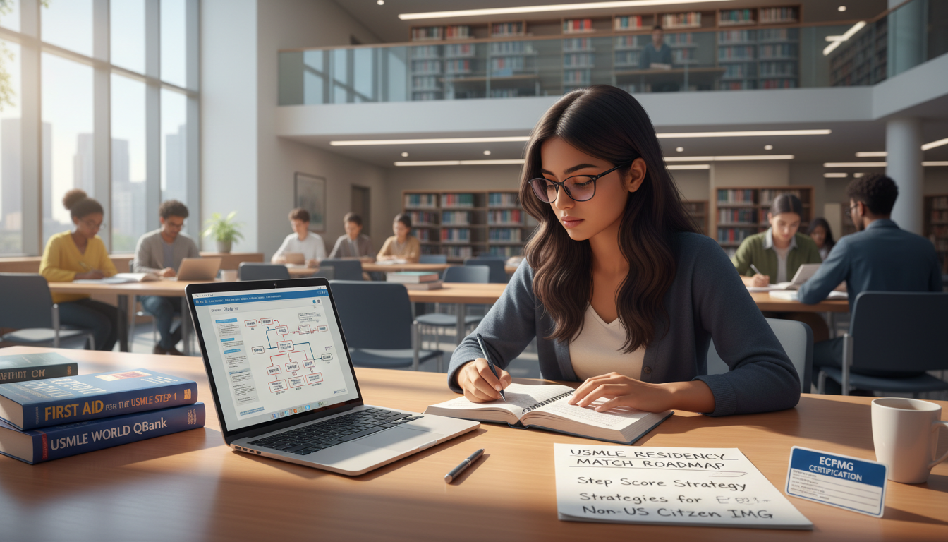 Essential Step Score Strategies for Non-US Citizen IMGs in Residency