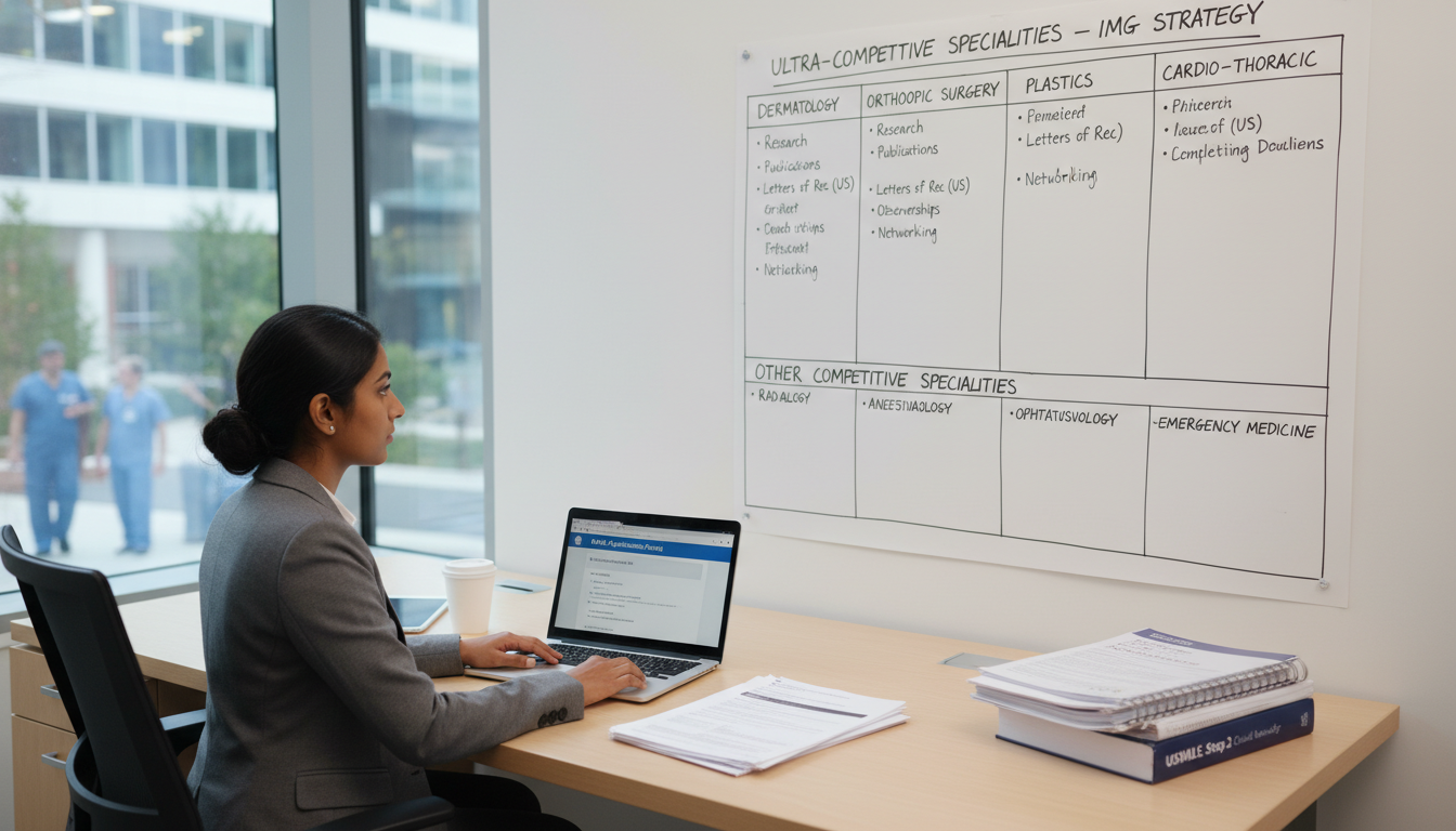 Ultimate Guide for Non-US Citizen IMGs in Ultra-Competitive Residencies