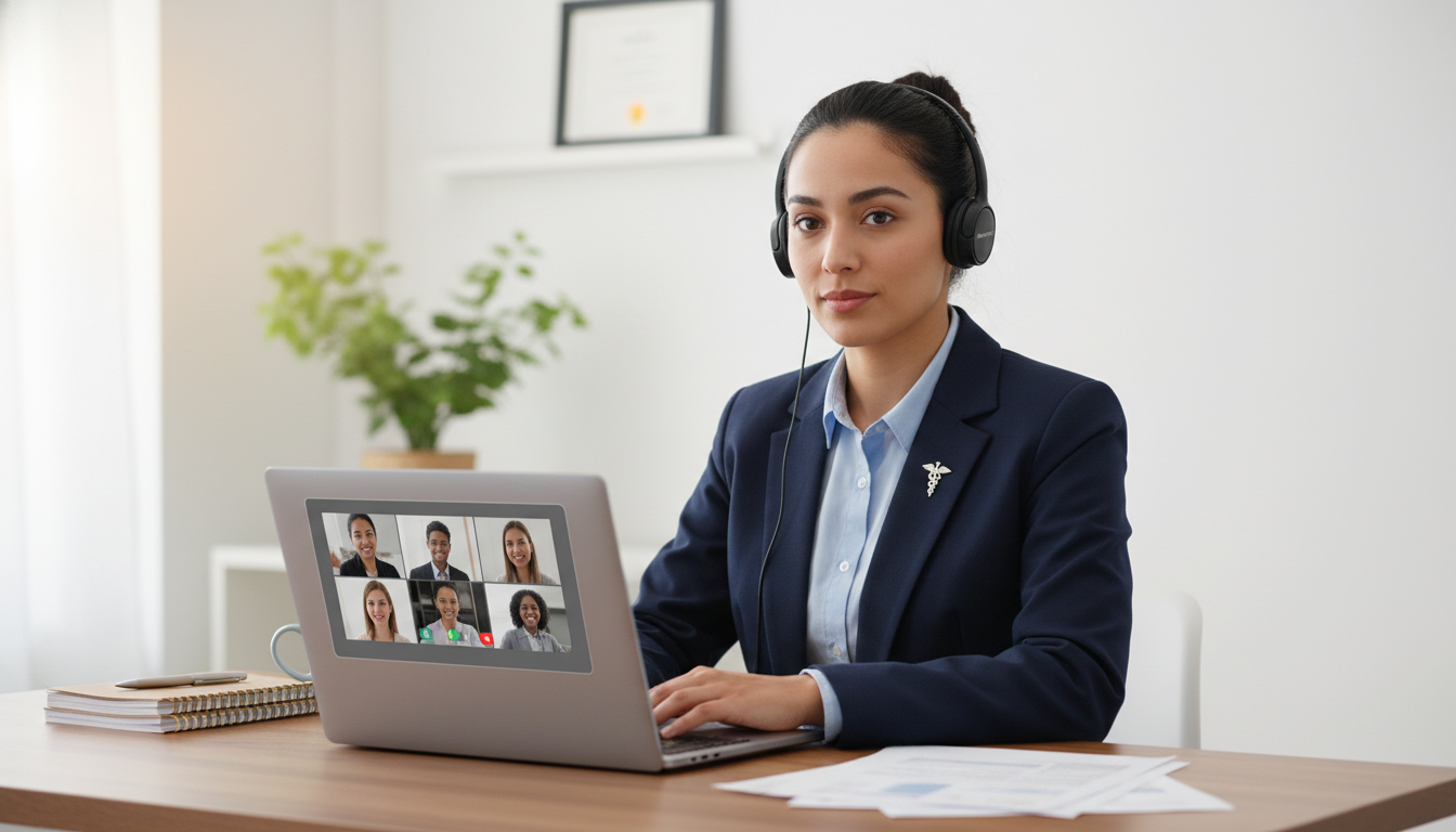 Ideal virtual interview setup for international medical graduate Ideal virtual interview setup for international medical graduate - non-US citizen IMG for Virtual Interview Tips Strategies f