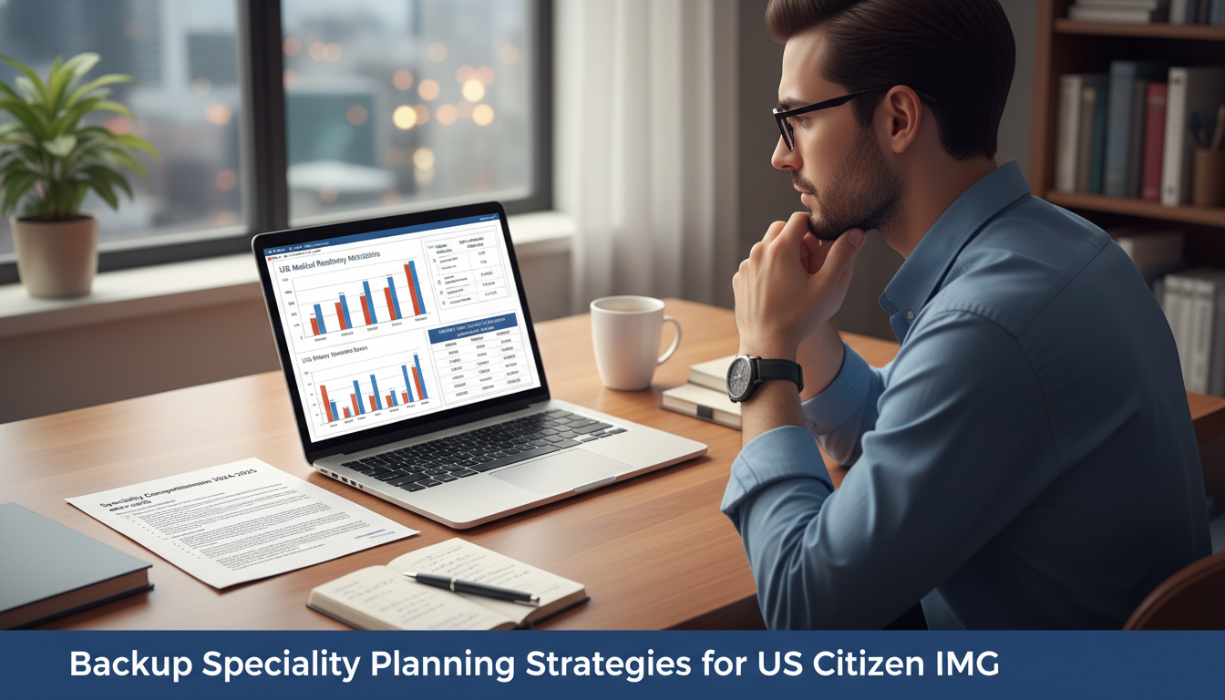 US citizen IMG evaluating residency competitiveness US citizen IMG evaluating residency competitiveness - US citizen IMG for Backup Specialty Planning Strategies for US Citizen
