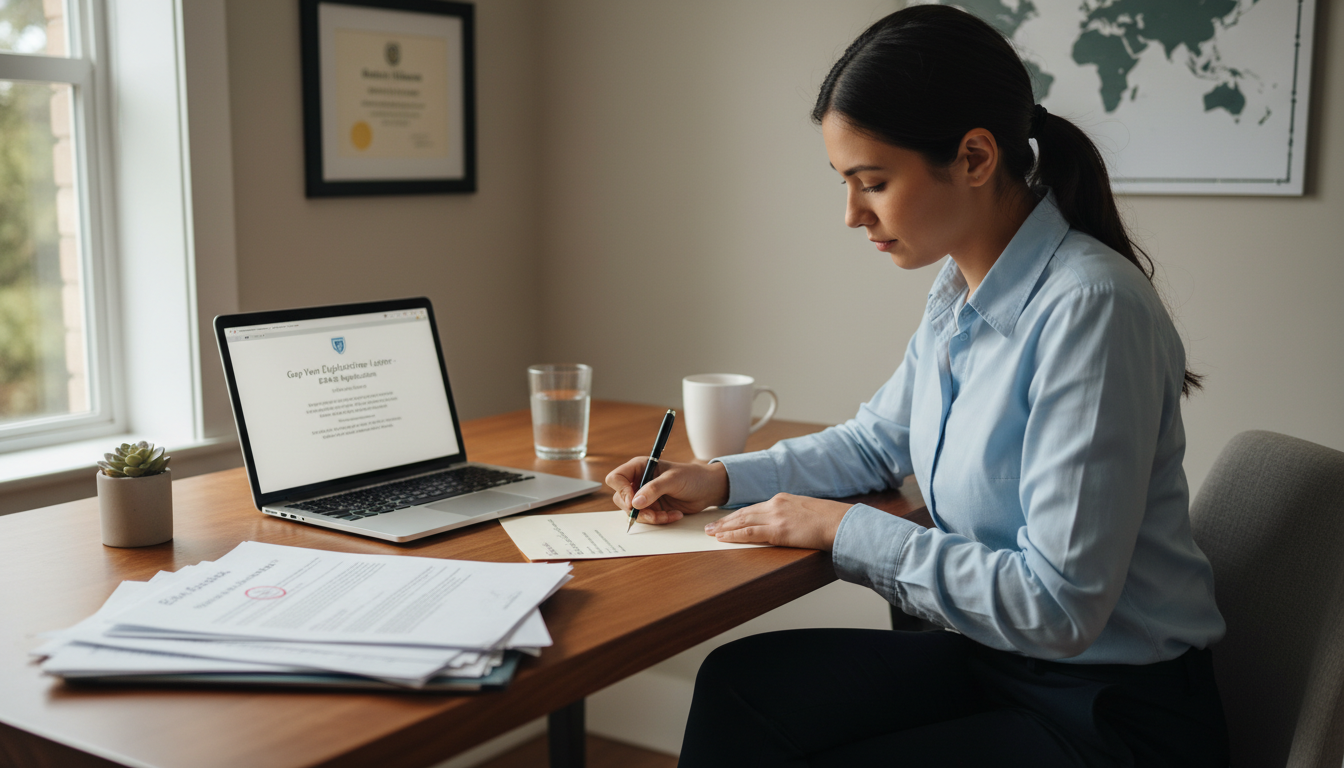 US Citizen IMG preparing a gap year explanation letter US Citizen IMG preparing a gap year explanation letter - US citizen IMG for Gap Year Explanation Strategies for US Citizen IM