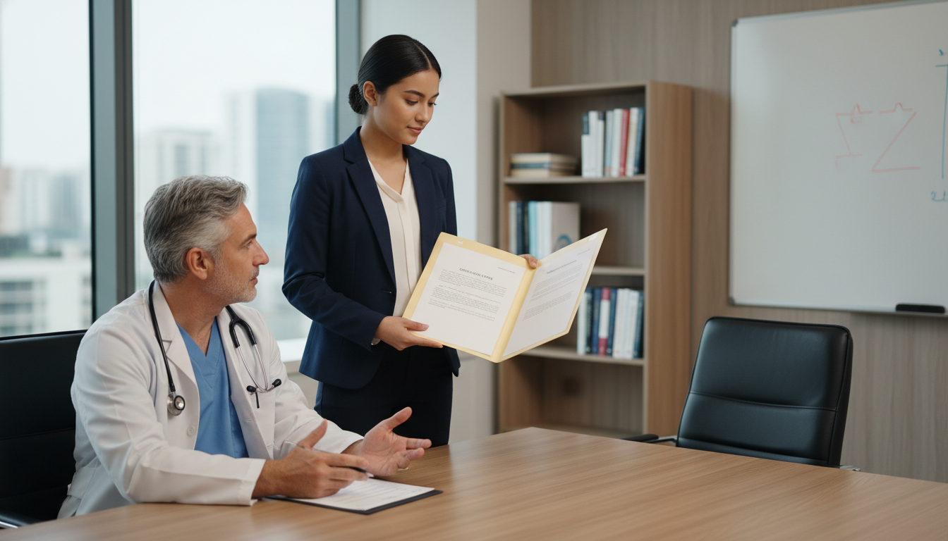 US Citizen IMG meeting with attending physician to request a residency recommendation letter US Citizen IMG meeting with attending physician to request a residency recommendation letter - US citizen IMG for Letters of