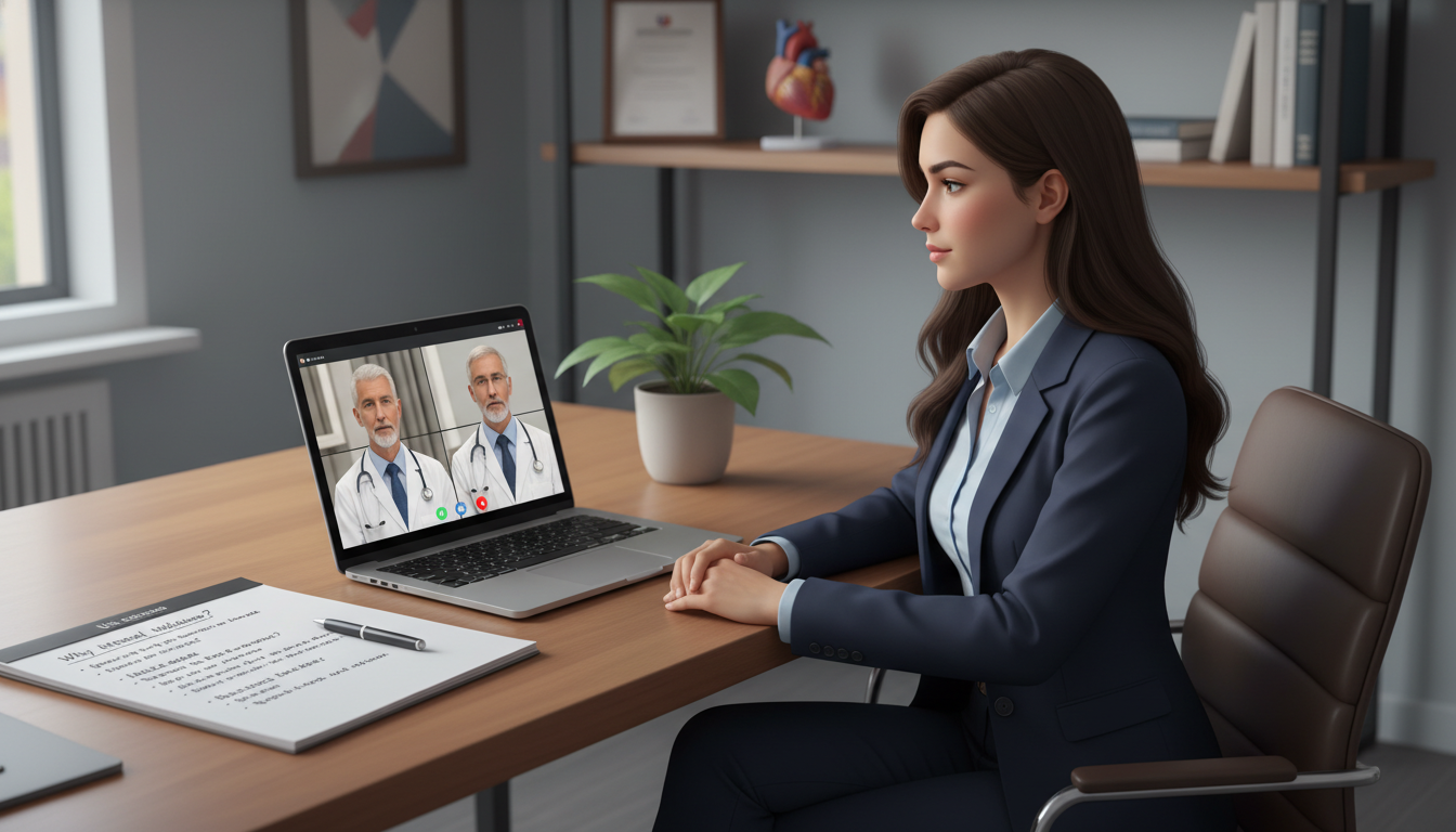 US citizen IMG practicing residency interview on video call US citizen IMG practicing residency interview on video call - US citizen IMG for Pre-Interview Preparation Strategies for US