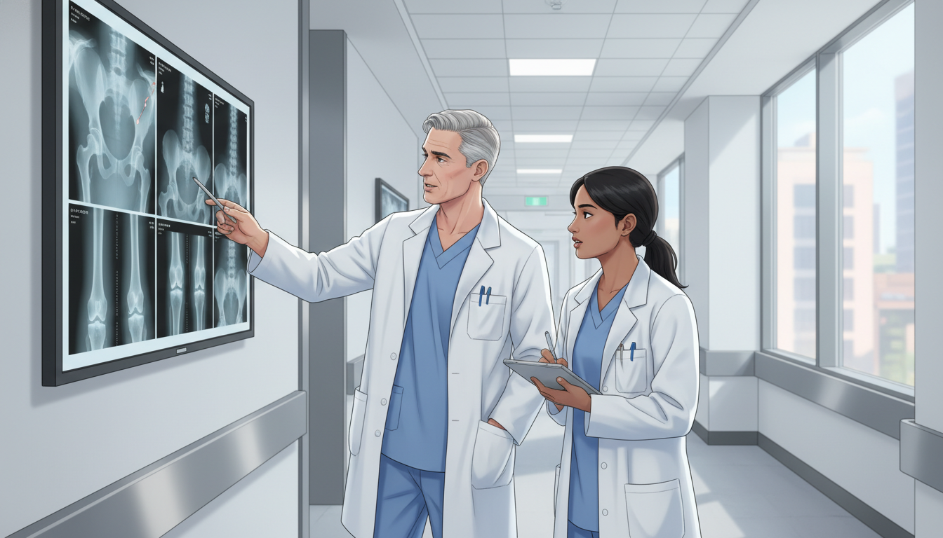 Medical student working closely with attending physician during surgical rotation - US citizen IMG for Ultra-Competitive Spec