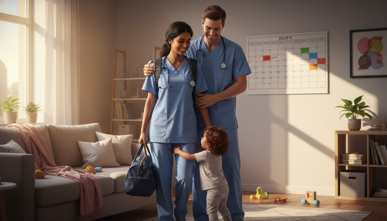 Resident maintaining work life balance with family Resident maintaining work life balance with family - US citizen IMG for Work-Life Balance Assessment Strategies for US Citize