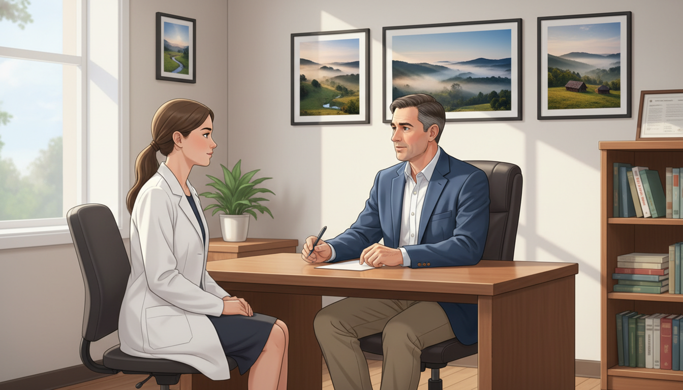 Residency program director in Appalachia interviewing a residency applicant - Appalachian residency for Low Step Score Strate