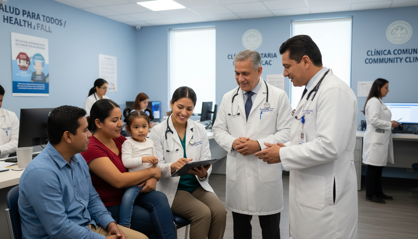 Medical residents working in a community clinic near US-Mexico border Medical residents working in a community clinic near US-Mexico border - border region residency for Failed Match Recovery for