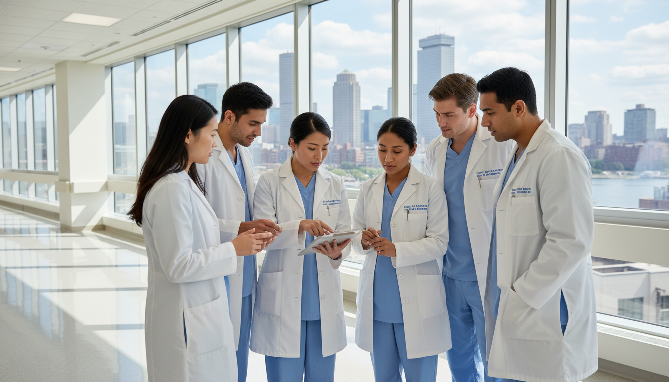 Medical residents in Boston academic hospital Medical residents in Boston academic hospital - Boston residency programs for H-1B Sponsorship Programs for Residency Program