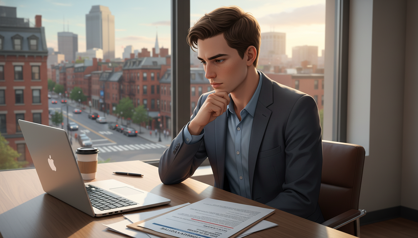 Medical student reviewing residency application strategy - Boston residency programs for Low Step Score Strategies for Reside