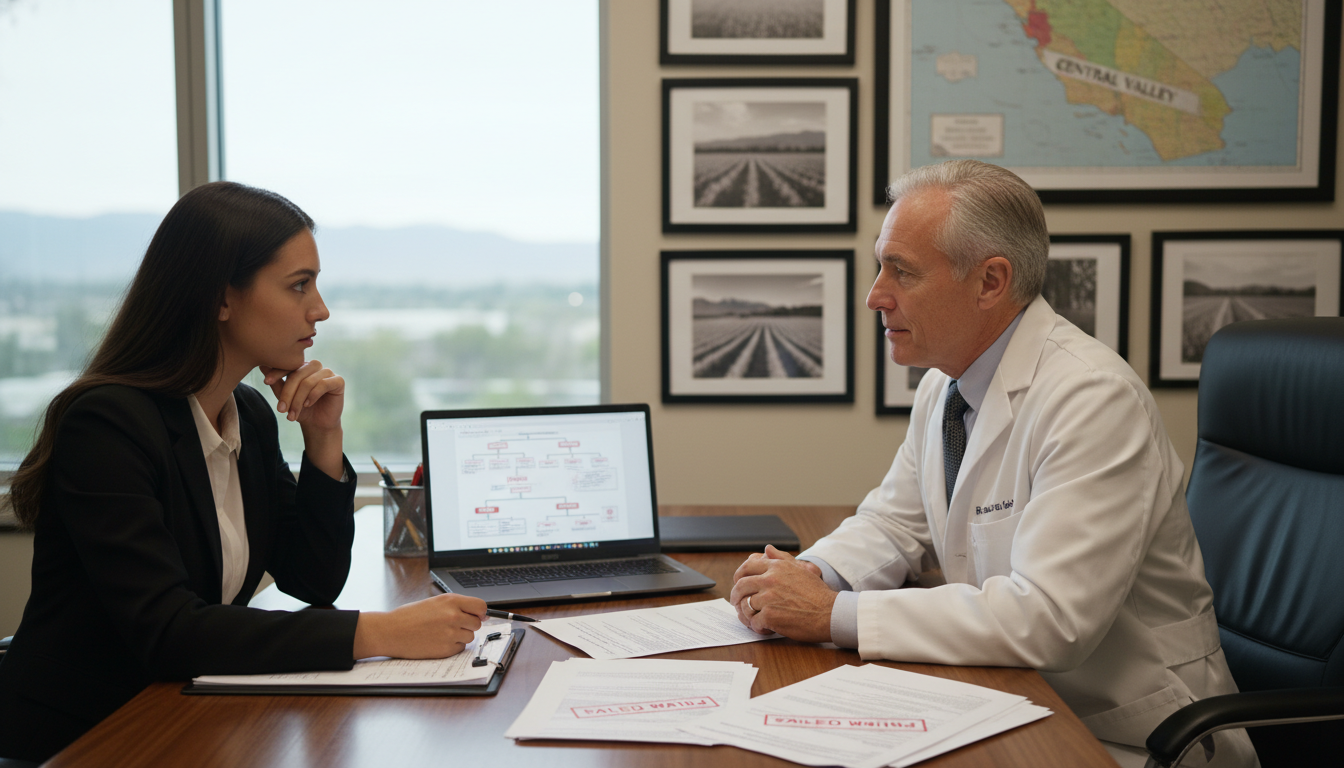 Unmatched residency applicant meeting with a mentor to plan failed match recovery Unmatched residency applicant meeting with a mentor to plan failed match recovery - Central Valley residency for Failed Match